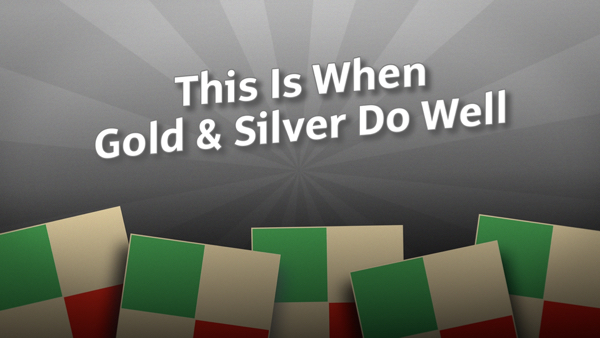 This is When Gold and Silver Do Well